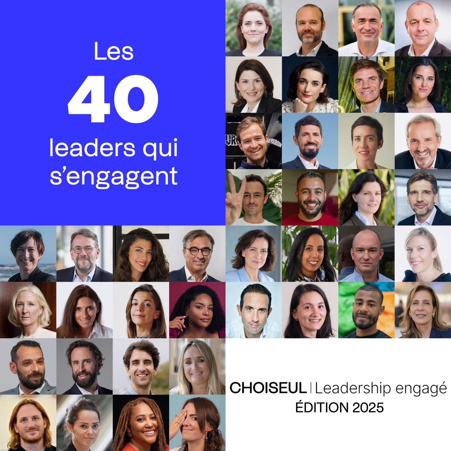 Choiseul - Sandoz Jean-Baptiste - Les 40 leaders qui s'engagent